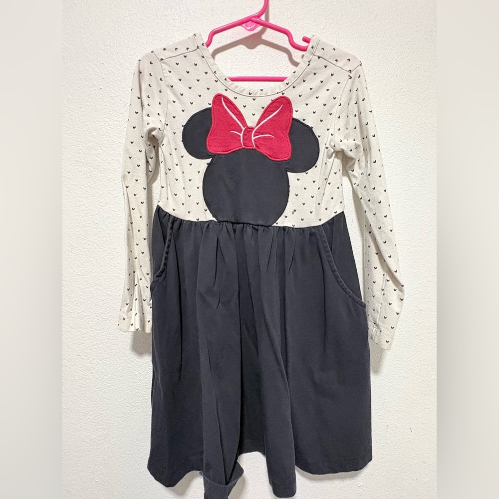 Hanna Andersson Disney Classic Print Super a soft Skater Dress